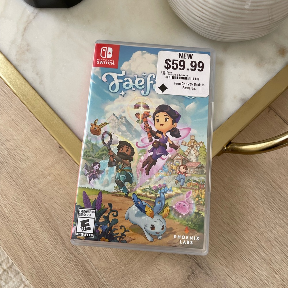 Nintendo Switch Fae Farm Game